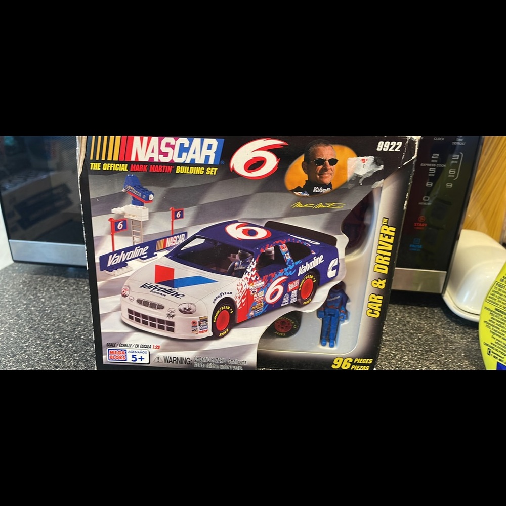 Mega blocks NASCAR